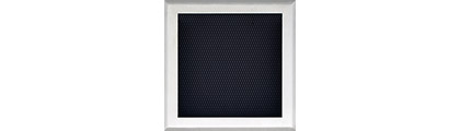 kamīnu restes 20x20 cm no nerūsējošā tērauda